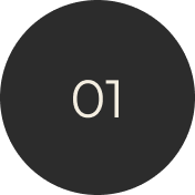 Background - Cordep, S.A. - Cordep, S.A. Step 01 indicator in a dark circular badge, light text to mark the first step.